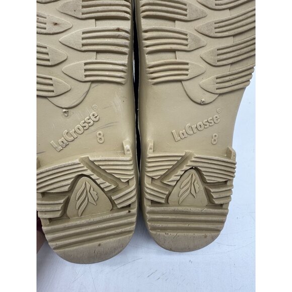 Lacrosse Unisex Slip On Super Birki Clog Shoes Size 8 Blue Beige Casual Footbed - Picture 3 of 12